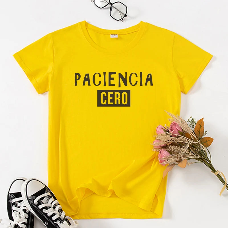 Camisa de manga curta feminina oversized malha algodão