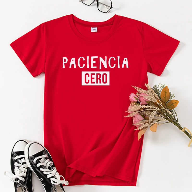 Camisa de manga curta feminina oversized malha algodão